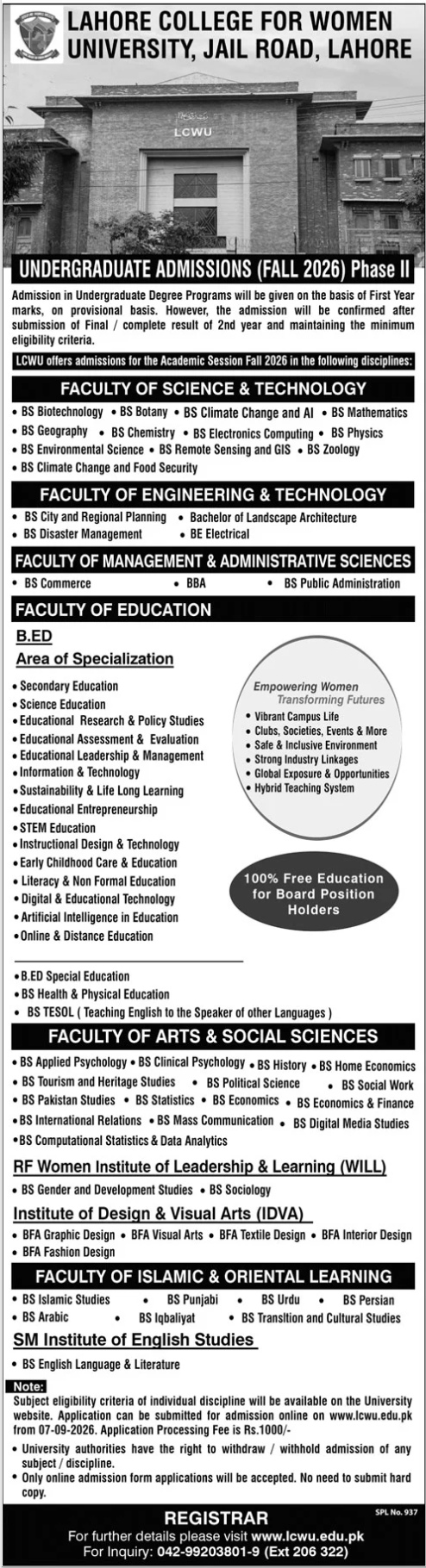 Admission Image